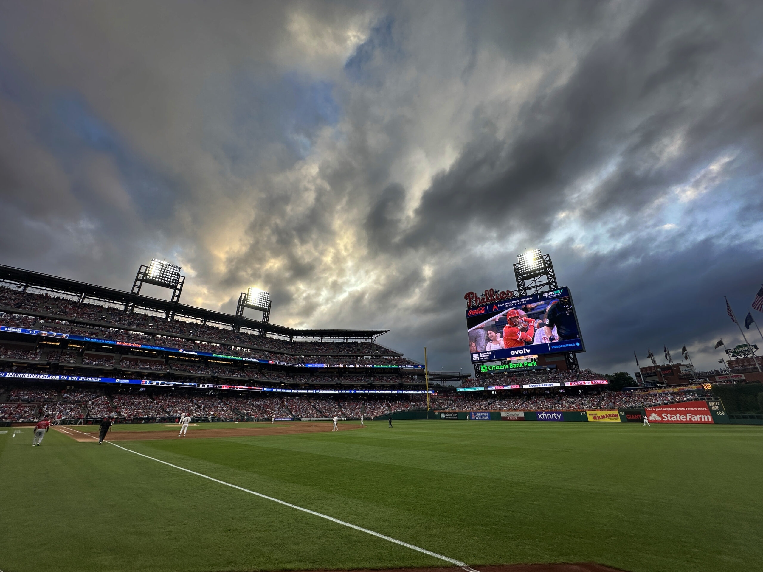 A Summer Evening Philadelphia Phillies vs Angels Game