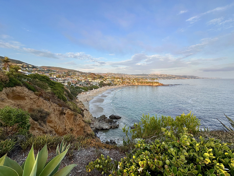 Laguna Beach at Sunset