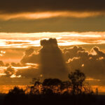 sunset in brea california