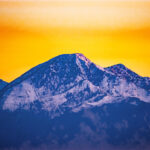 sunset in brea california